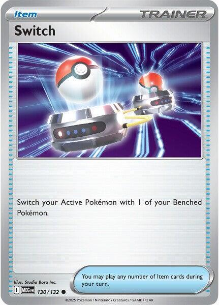 Switch 130/132 from ME01: Mega Evolution