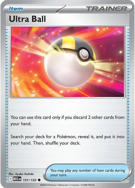 Ultra Ball 131/132 from ME01: Mega Evolution