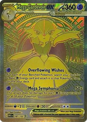 Mega Gardevoir ex — chase card of ME01: Mega Evolution