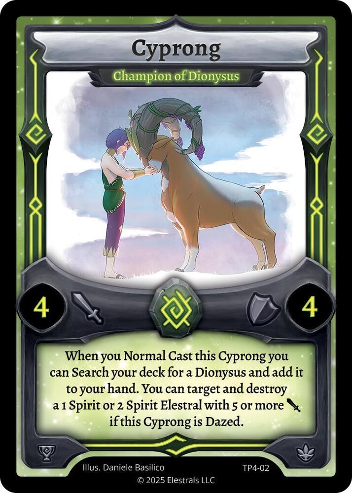 Cyprong - Champion of Dionysus