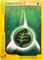Grass Energy from Pokemon Japanese 2002 McDonald's set