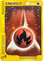 Fire Energy from Pokemon Japanese 2002 McDonald's set