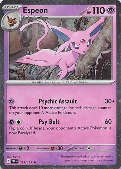 Espeon - 033/131 (Cosmos Holo)