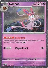 Sylveon - 040/131 (Cosmos Holo) #040/131 from Miscellaneous Cards & Products Pokemon card image