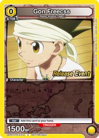 Gon Freecss (014) - UEX04BT: HUNTER X HUNTER Vol.2 Release Event Cards - Union Arena card