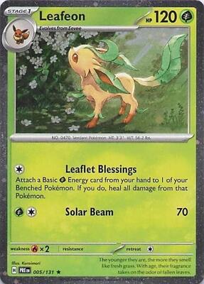 Leafeon - 005/131 (Cosmos Holo)