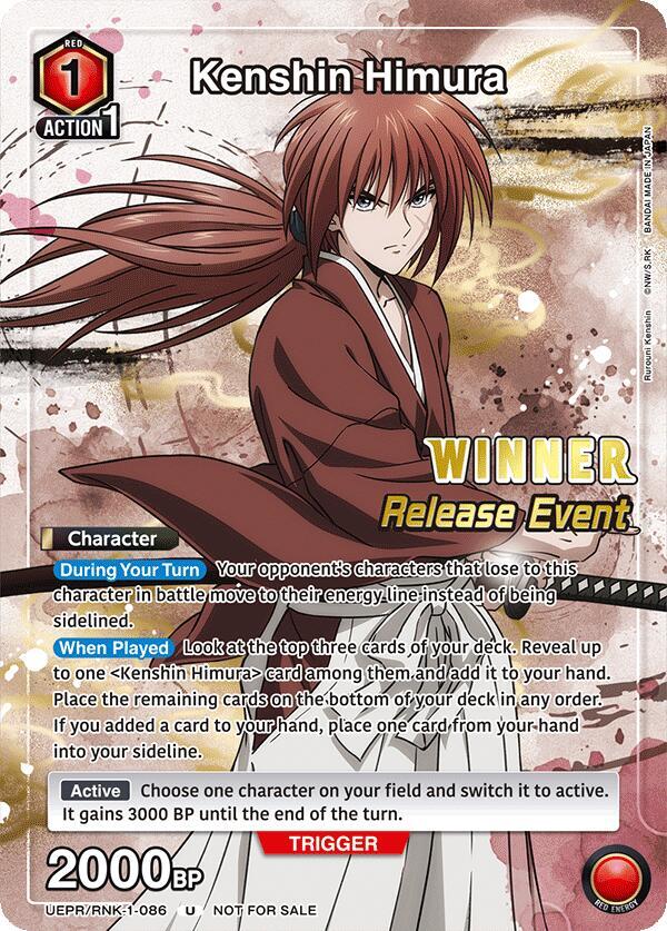 Kenshin Himura (Release Event Winner)