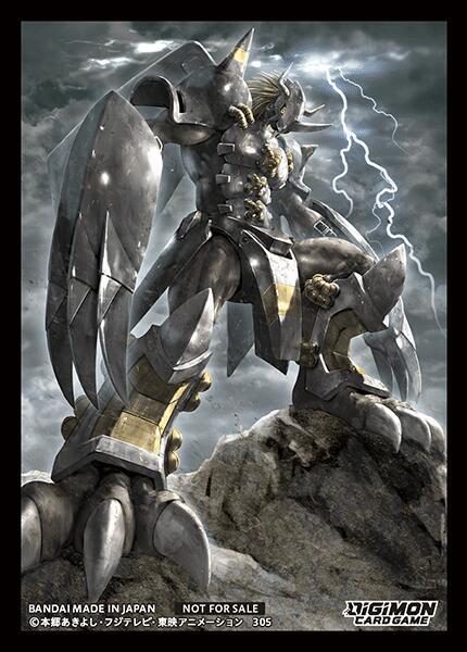 Digimon Card Game Official Sleeves - BlackWarGreymon (Sinister