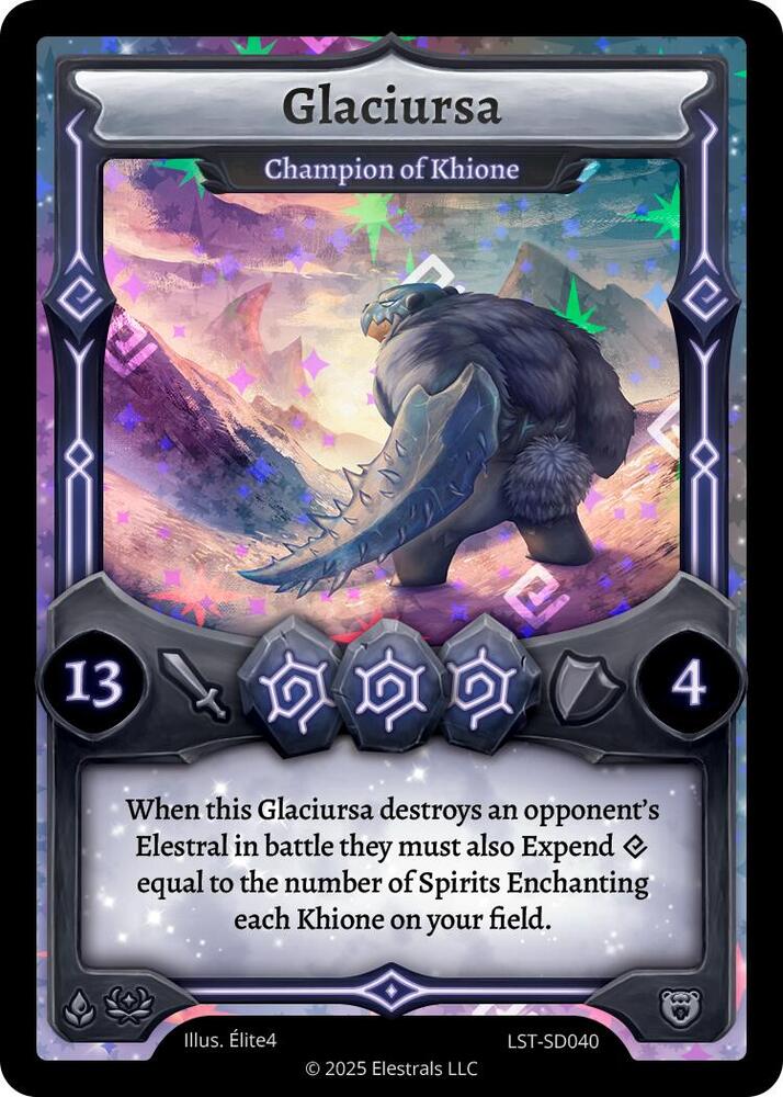 Glaciursa - Champion of Khione