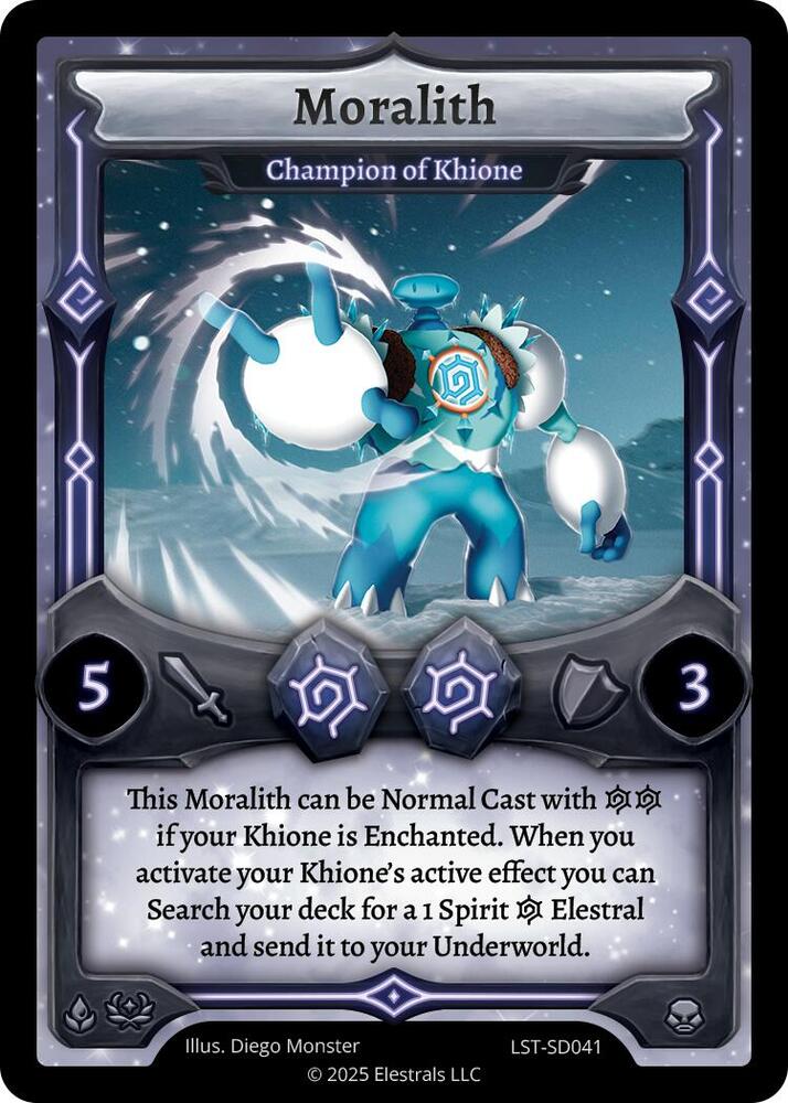 Moralith - Champion of Khione