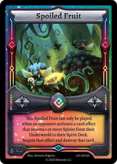 Spoiled Fruit