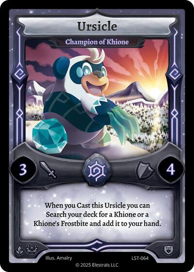 Ursicle - Champion of Khione