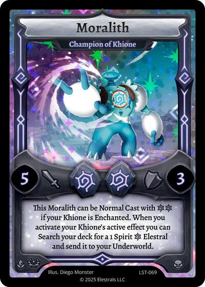 Moralith - Champion of Khione