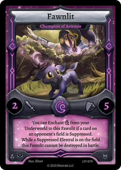 Fawnlit - Champion of Artemis
