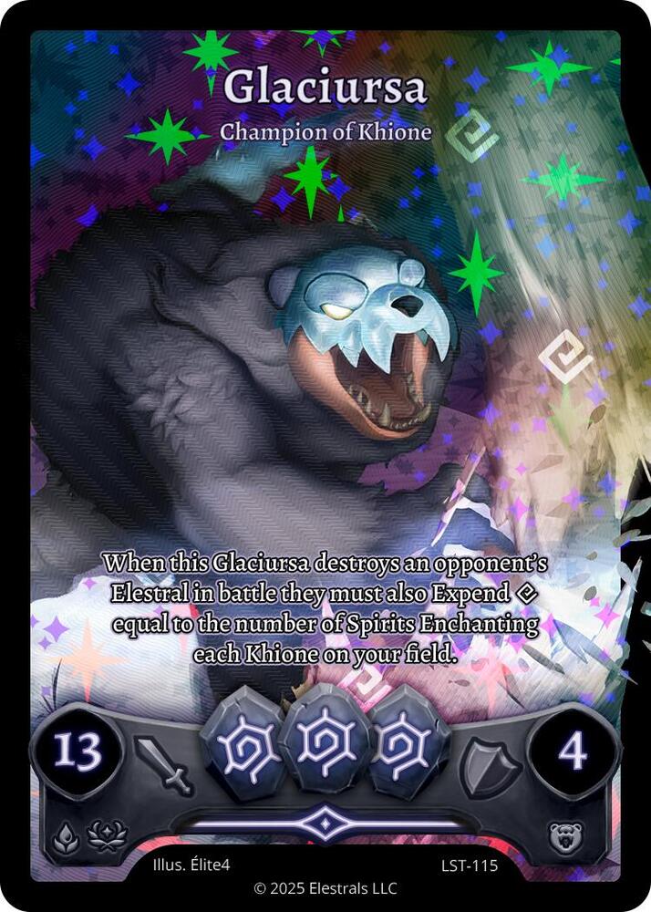 Glaciursa - Champion of Khione (Full Art)