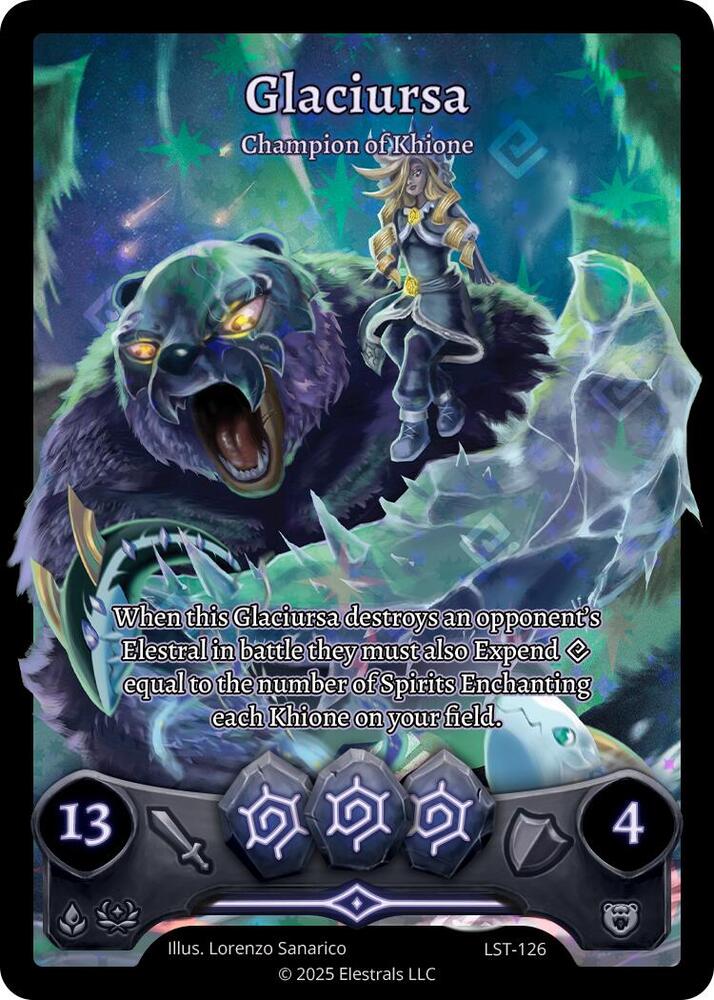Glaciursa - Champion of Khione (Box Topper)