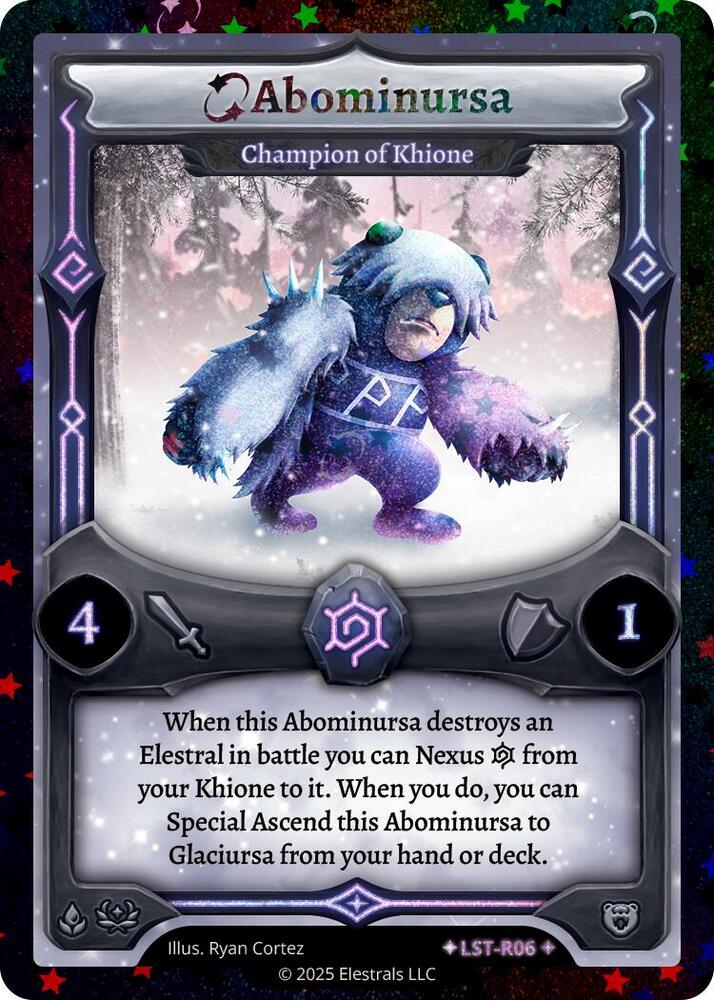 Abominursa - Champion of Khione (Stellar)