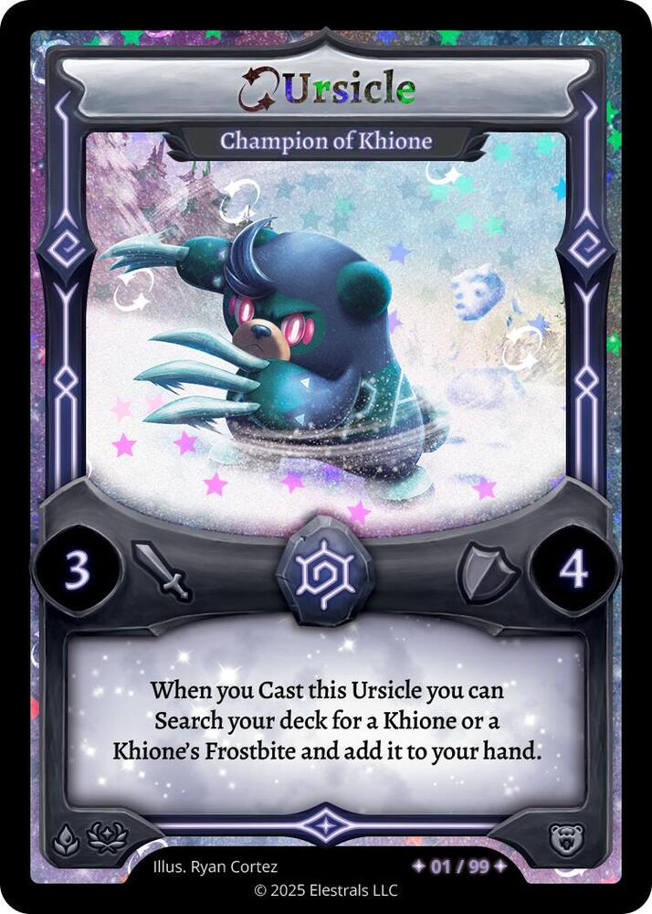 Ursicle - Champion of Khione (Serialized)