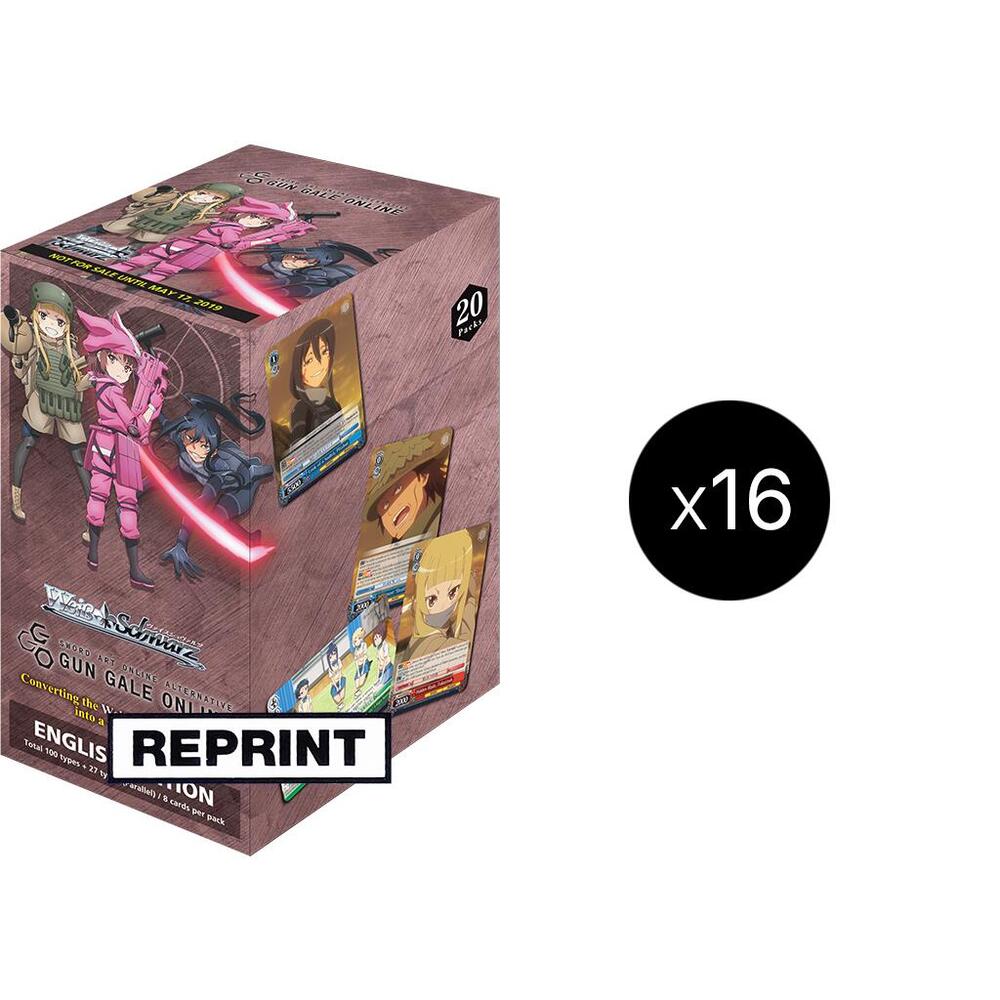 SAO Alternative: Gun Gale Online Booster Box Case [Second Edition