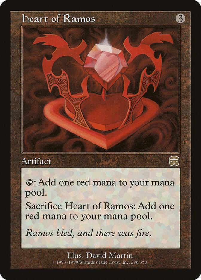 Magic: The Gathering - Heart Of Ramos (Cuore Di Ramos) - Mercadian Masques (MMQ) - Carta Singola Rara