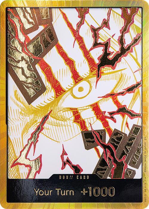 DON Card Shanks Gold onepiece card