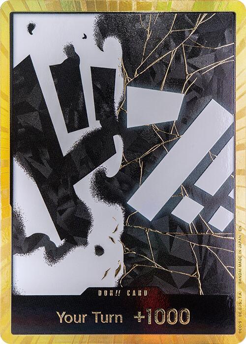 DON Card Teach Gold onepiece card