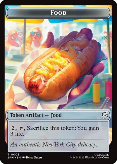 Food Robot Double Sided Token