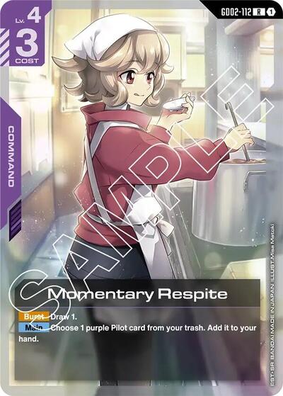 Momentary Respite card