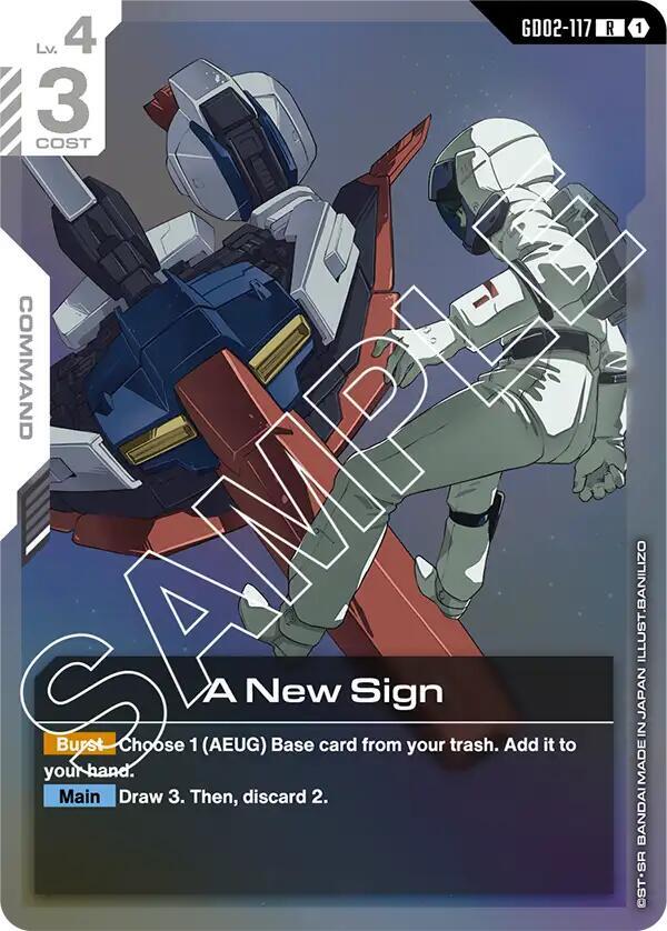 A New Sign - Dual Impact - Gundam Card Game - TCGplayer.com