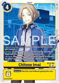 Chitose Imai - Hackers' Slumber - Digimon card
