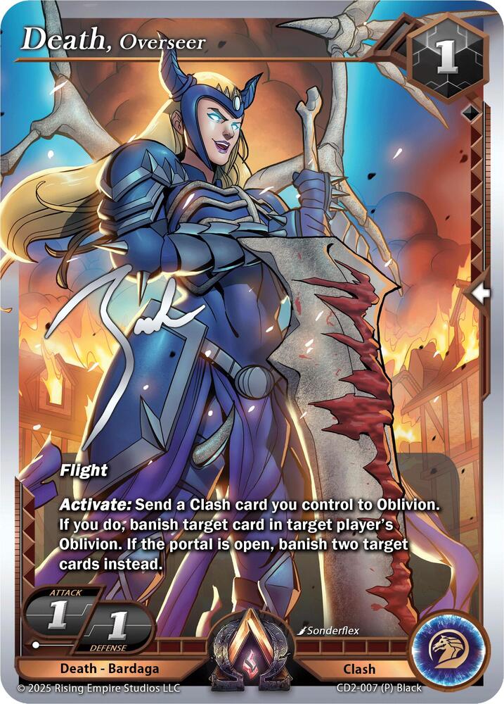 Death, Overseer - Champion Deck: Zach Bunn - Alpha Clash