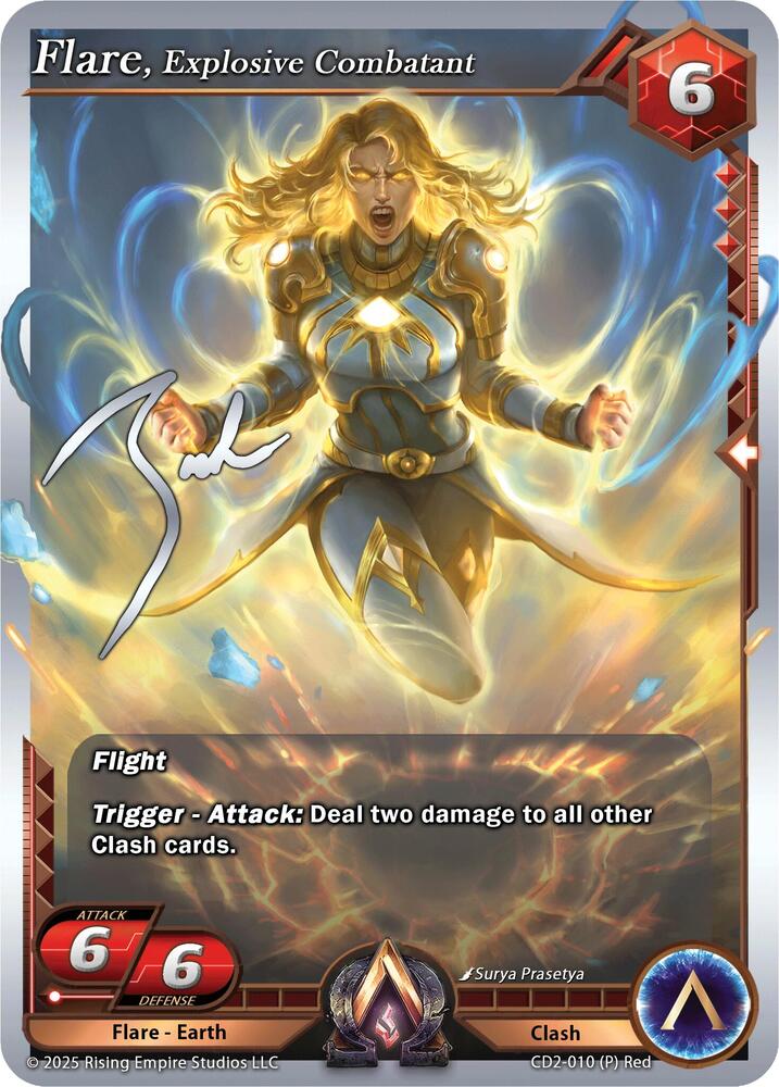 Flare, Explosive Combatant