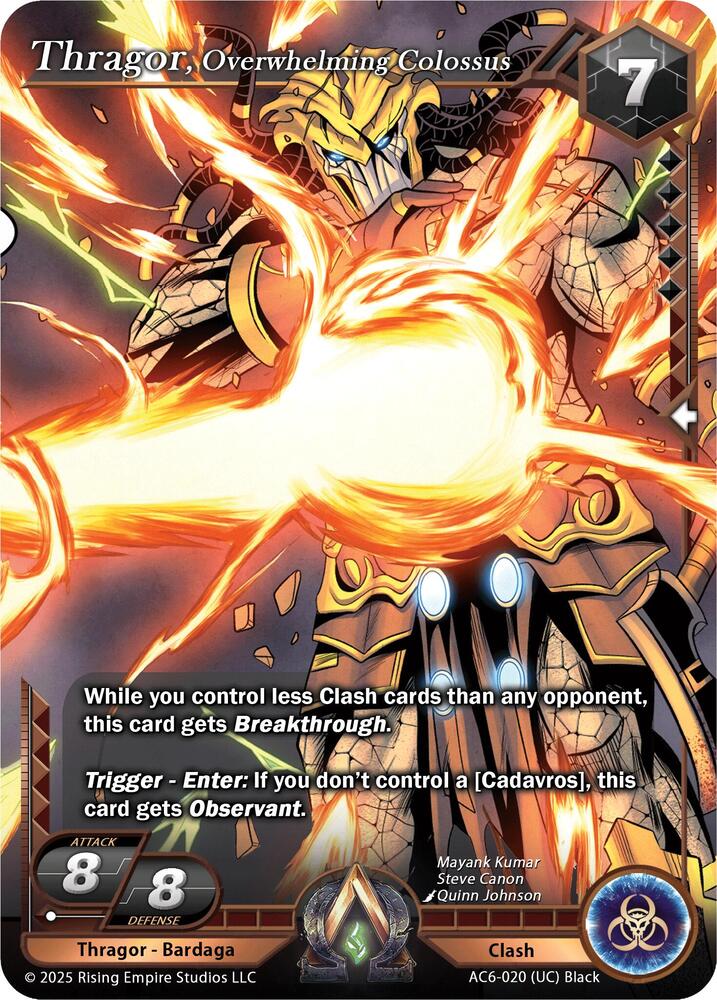 Thragor, Overwhelming Colossus
