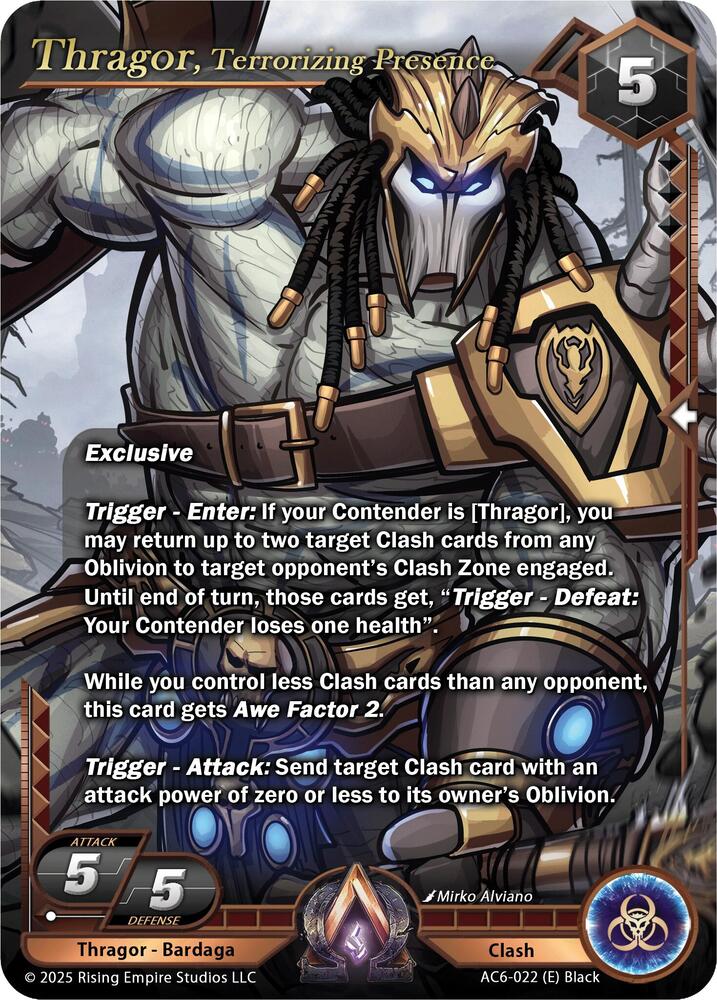 Thragor, Terrorizing Presence - Echoes of Eternity - Alpha Clash