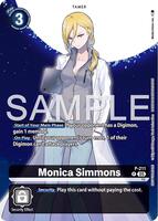 Monica Simmons (Hacker's Slumber Box Promotion Pack) - Digimon