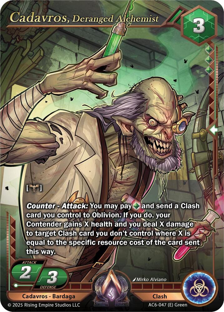 Cadavros, Deranged Alchemist