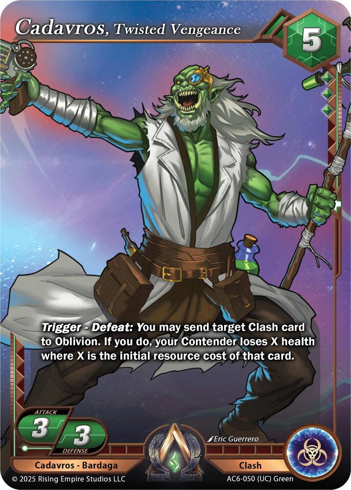 Cadavros, Twisted Vengeance - Echoes of Eternity - Alpha Clash
