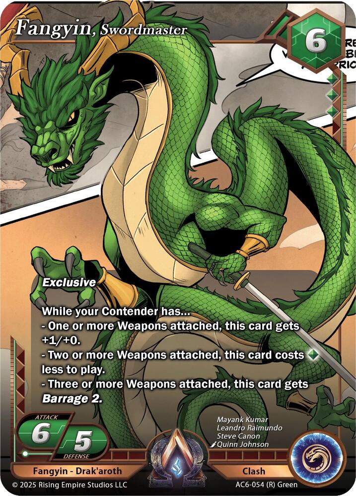 Fangyin, Swordmaster