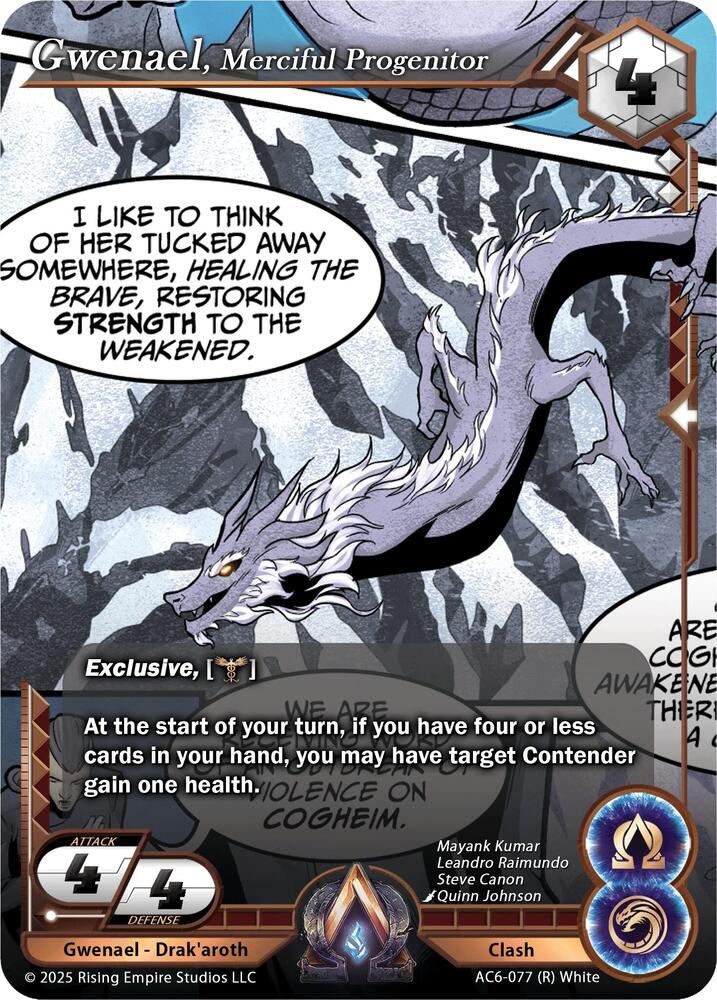Gwenael, Merciful Progenitor