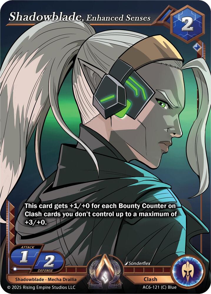 Shadowblade, Enhanced Senses
