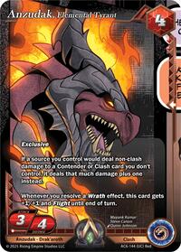 Anzudak, Elemental Tyrant
