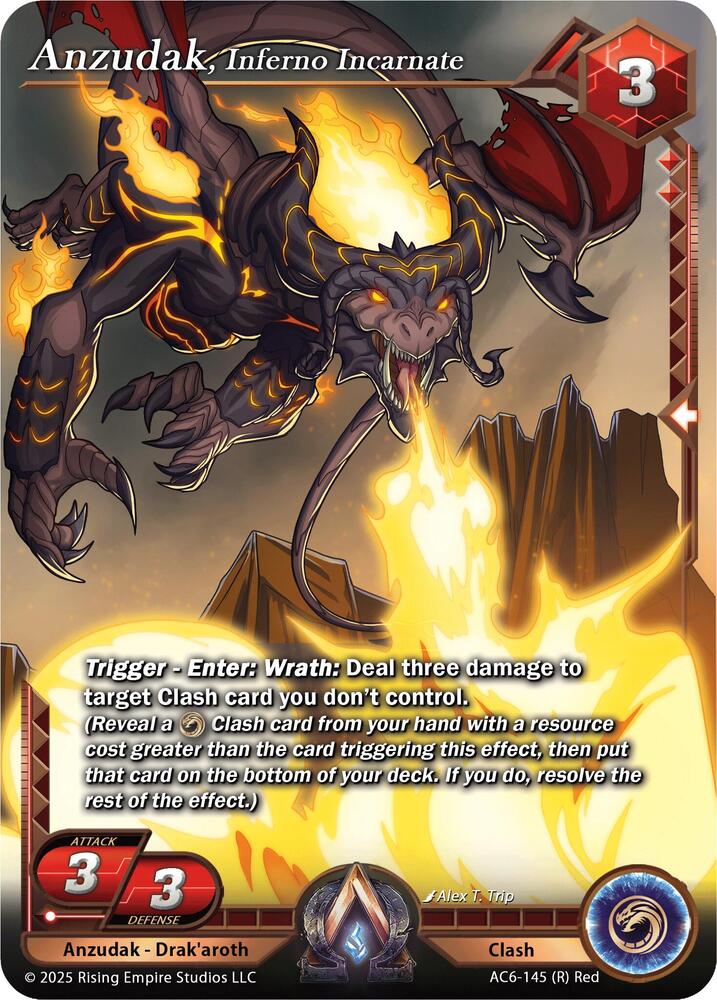 Anzudak, Inferno Incarnate