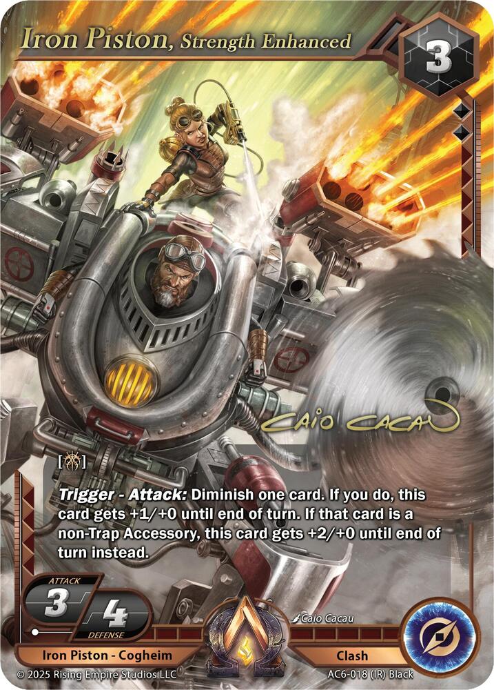 Iron Piston, Strength Enhanced (Iconic Rare)