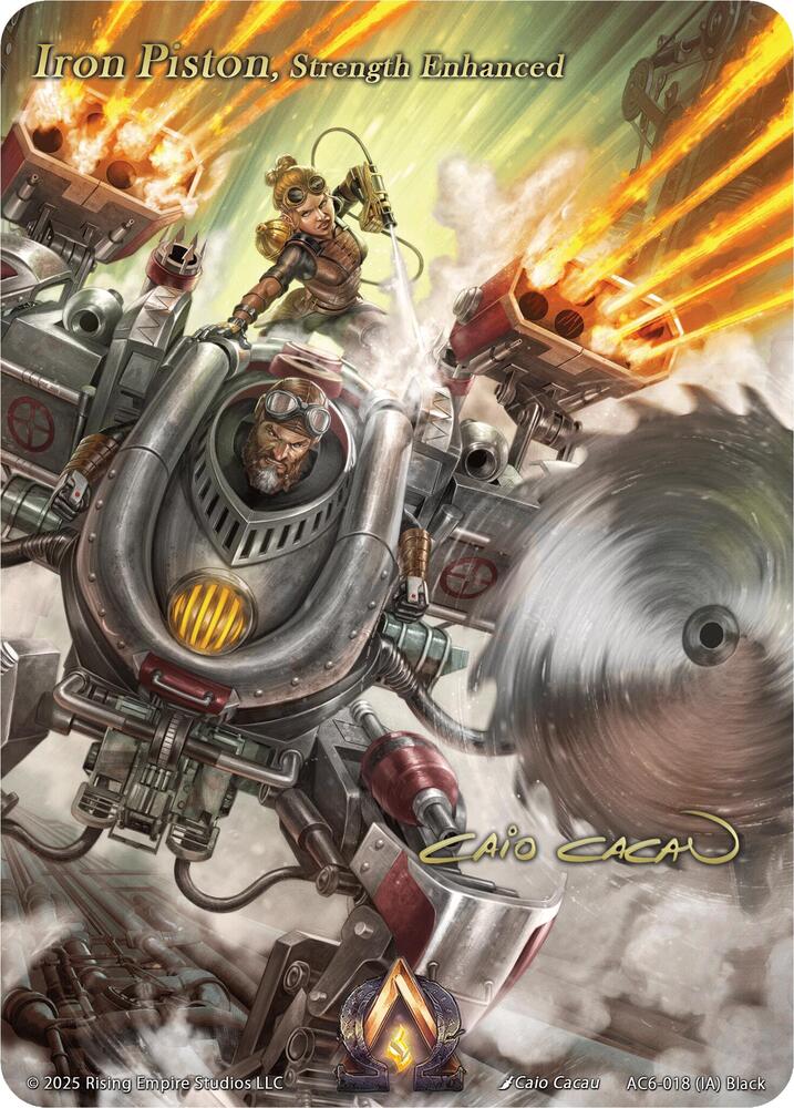 Iron Piston, Strength Enhanced (Iconic Art)