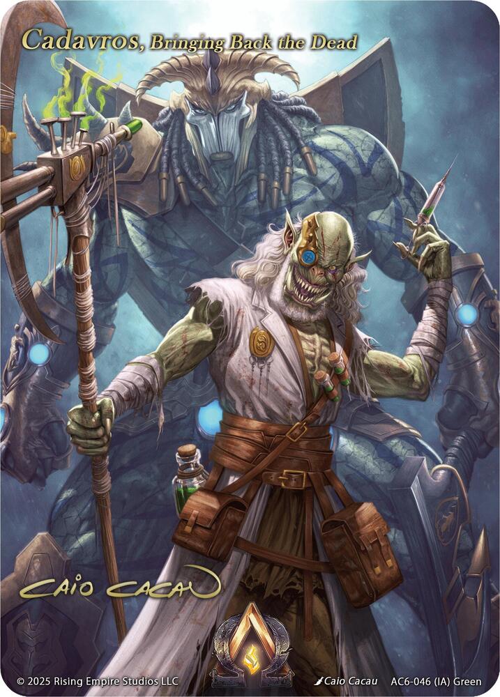Cadavros, Bringing Back the Dead (Iconic Art)