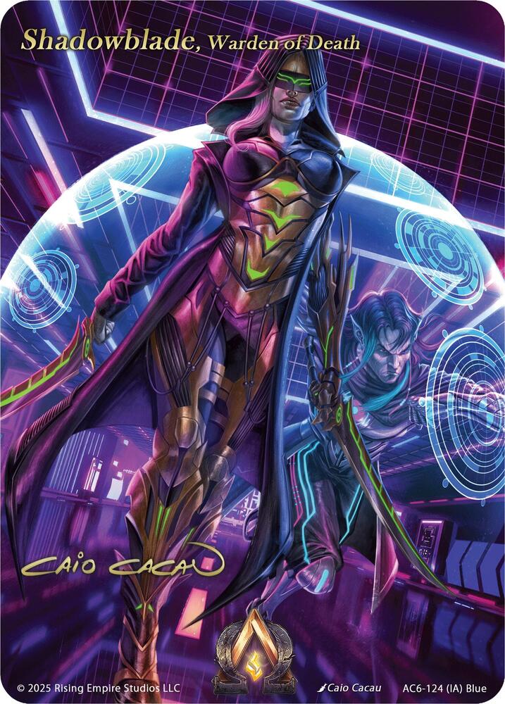Shadowblade, Warden of Death (Iconic Art)