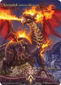 Anzudak, Inferno Incarnate (Iconic Art)