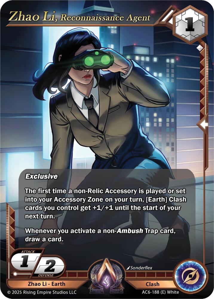 Zhao Li, Reconaissance Agent