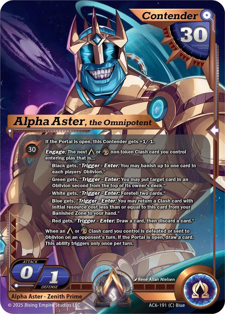 Alpha Aster, the Omnipotent