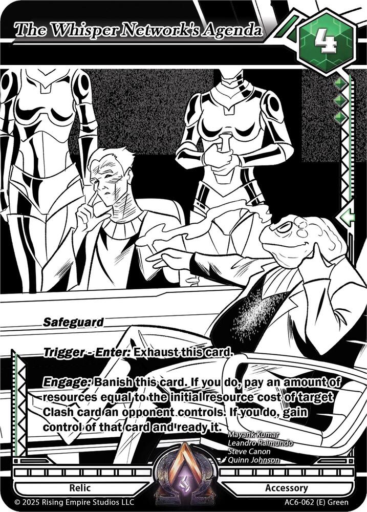 The Whisper Network's Agenda (Ink)